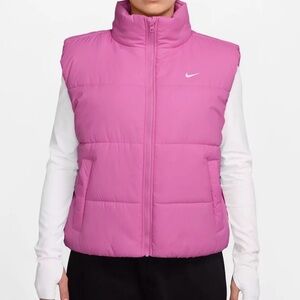 NWTA Nike Women's Pink Puffer Vest